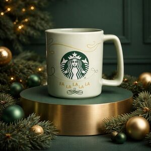 Starbucks 2020 11 FL OZ. Fa La La La La Ceramic Coffee Cup